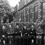 Retorica 1932<br />met o.a. Jozef Ulens (bovenaan vierde van links), ... , Lerut (later uroloog Tienen, uiterst rechts (?))<br />ergens ook Stroobants (later vrederechter Tienen)